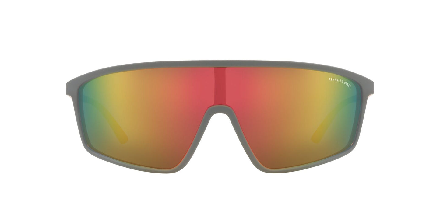 Gafas De Sol Armani Exchange AX4119S Dark Violet Mirror Red