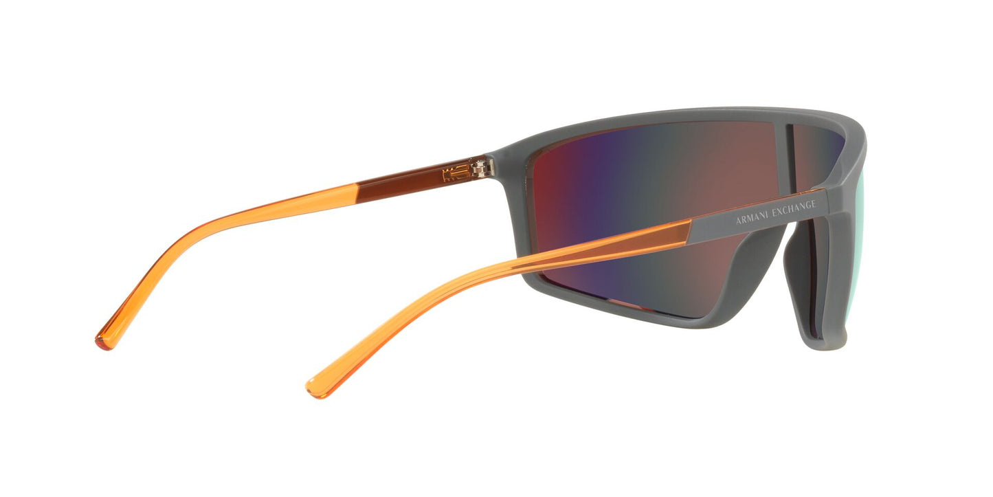 Gafas De Sol Armani Exchange AX4119S Dark Violet Mirror Red