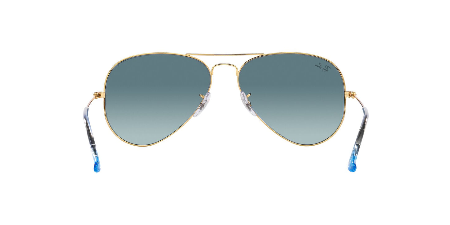 Gafas De Sol Ray Ban Aviator Large Metal RB3025 Blue Gradient Grey