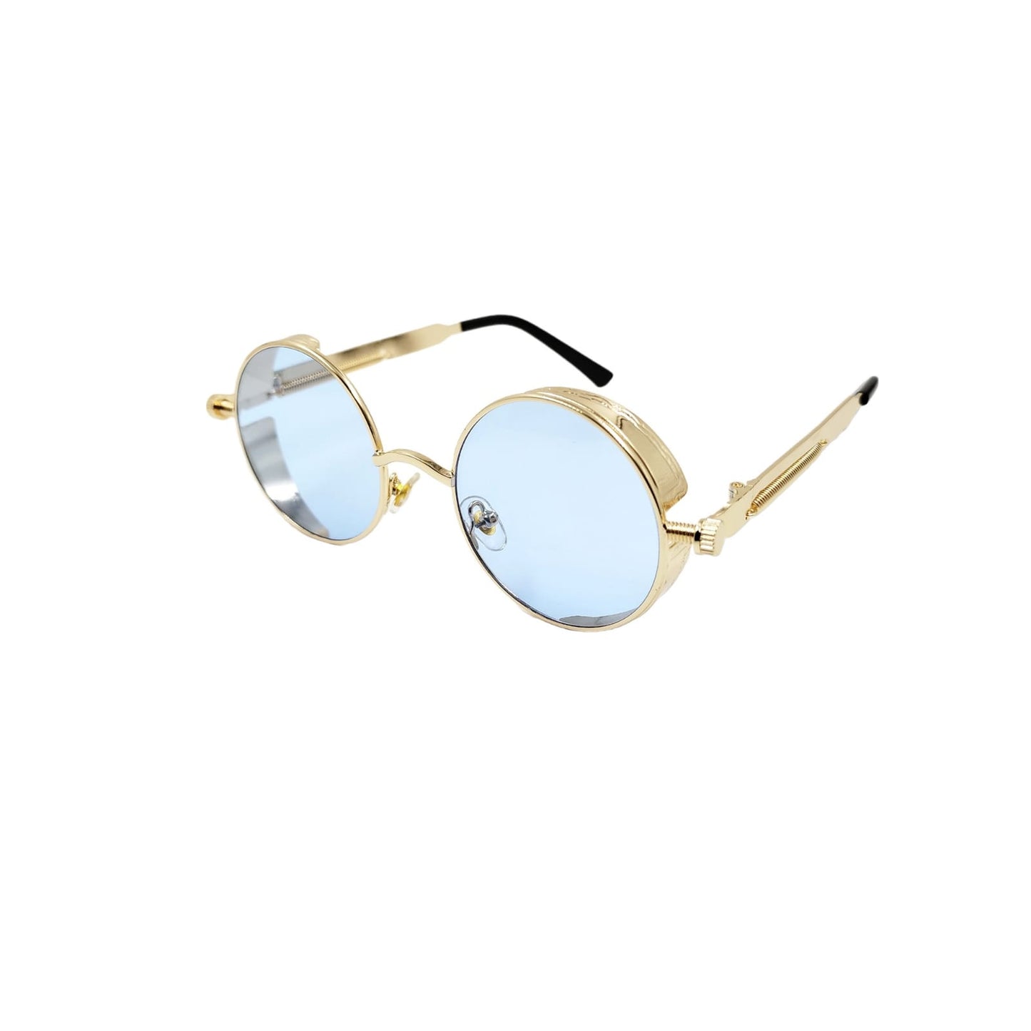 Gafas De Sol Steampunk Redondas + Estuche 🔥