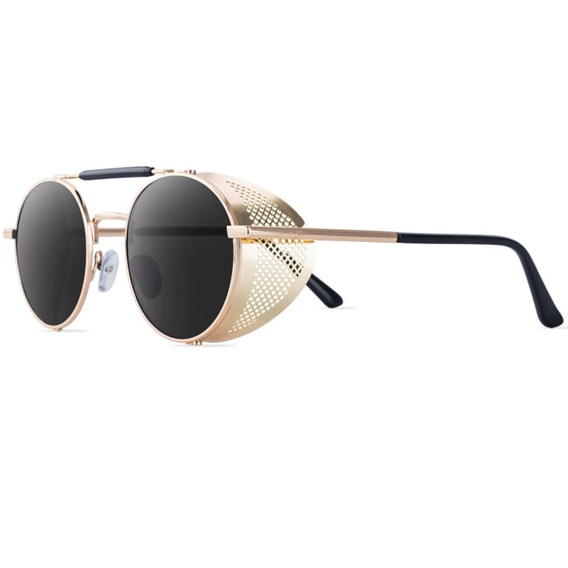 Gafas De Sol Goth Steampunk Cubierta Lateral