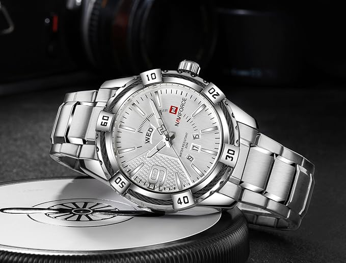 Reloj Naviforce Plata