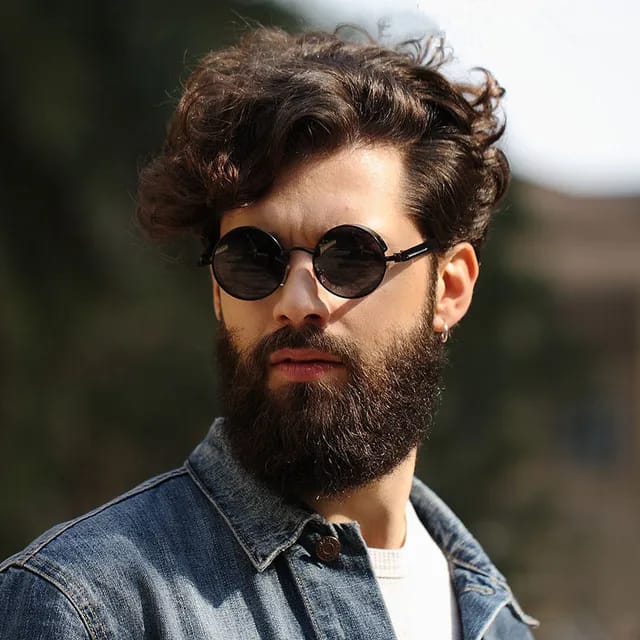 Gafas De Sol Steampunk Redondas + Estuche 🔥