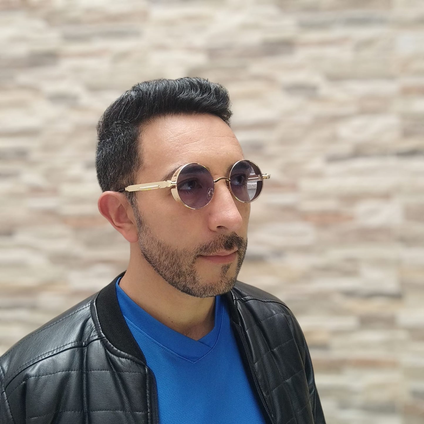 Gafas De Sol Steampunk Redondas + Estuche 🔥