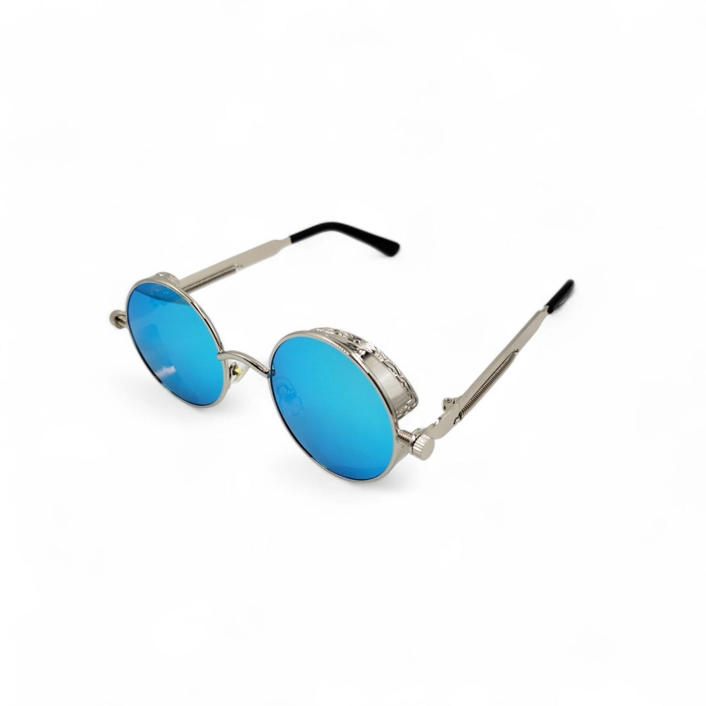 Gafas De Sol Steampunk Redondas + Estuche 🔥