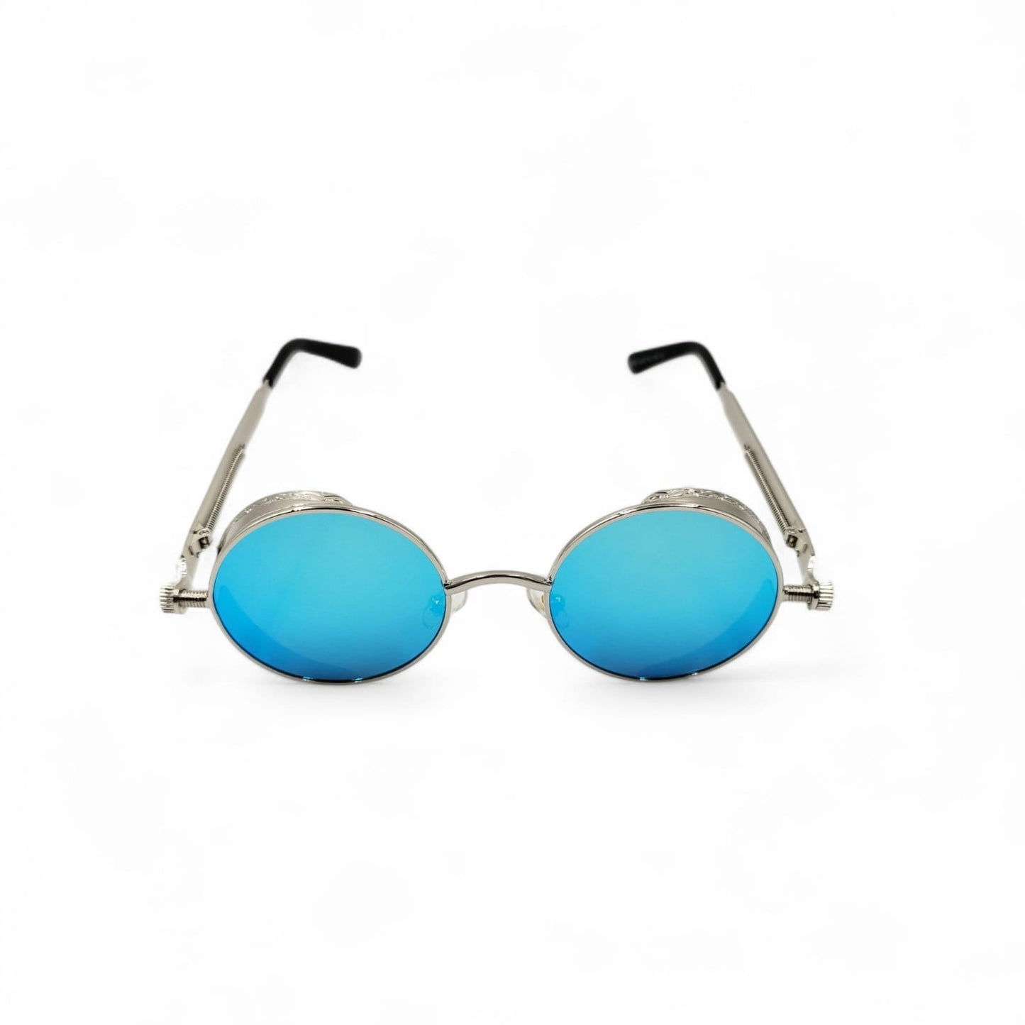 Gafas De Sol Steampunk Redondas + Estuche 🔥