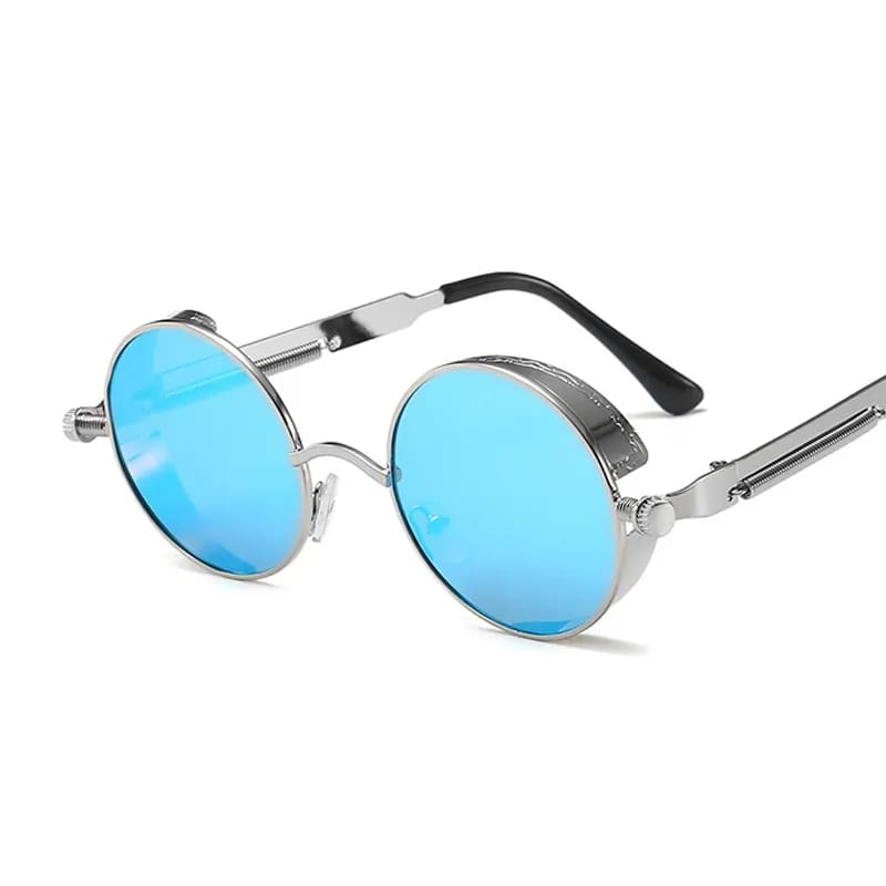 Gafas De Sol Steampunk Redondas + Estuche 🔥