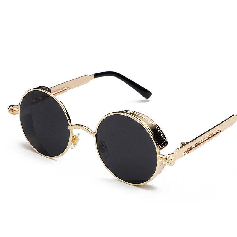 Gafas De Sol Steampunk Redondas + Estuche 🔥