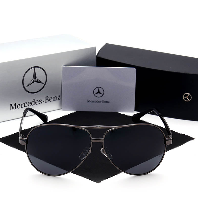 Gafas De Sol Mercedes Benz Black Metal Polarizadas