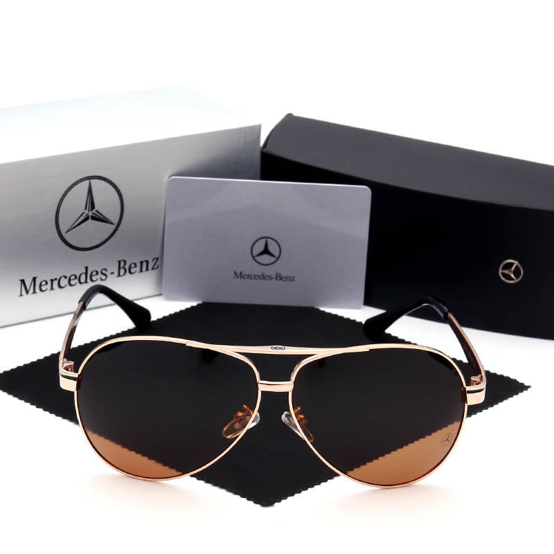 Gafas De Sol Mercedes Benz Gold Bronze Polarizadas