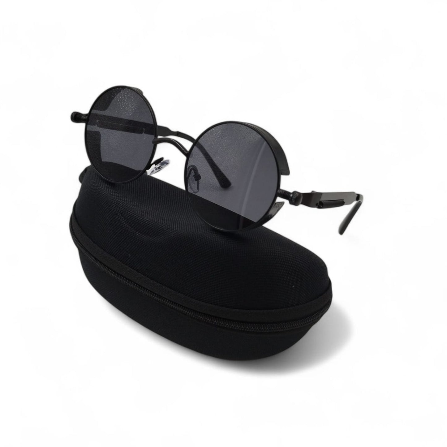 Gafas De Sol Steampunk Redondas + Estuche 🔥