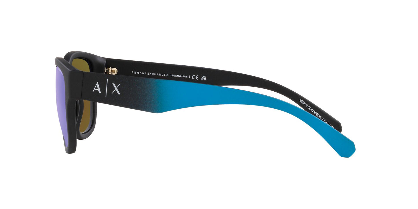 Gafas De Sol Armani Exchange AX4115SU Green Mirror Light Blue