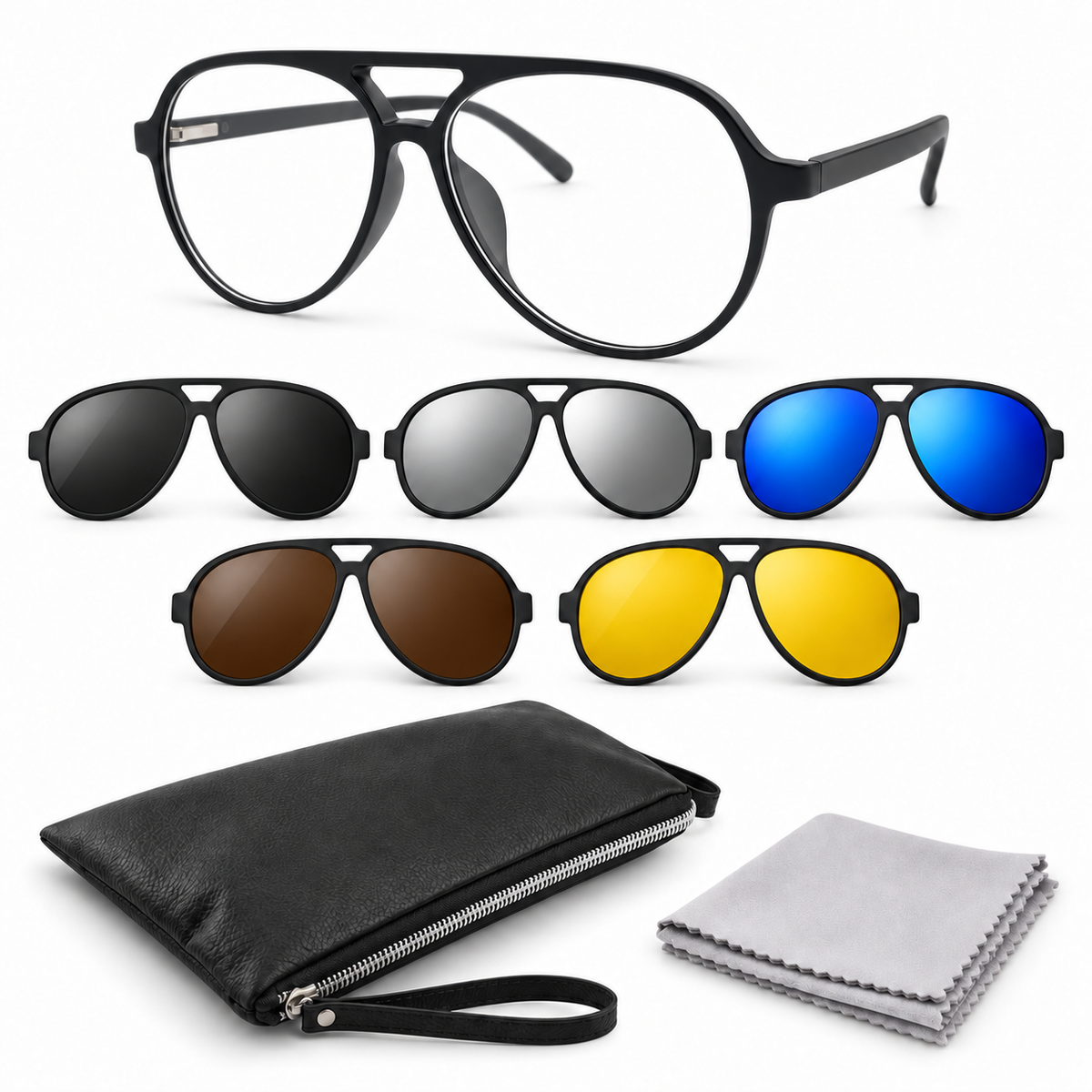 Gafas 5 en 1 Magnéticas