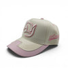 Crema borde rosa