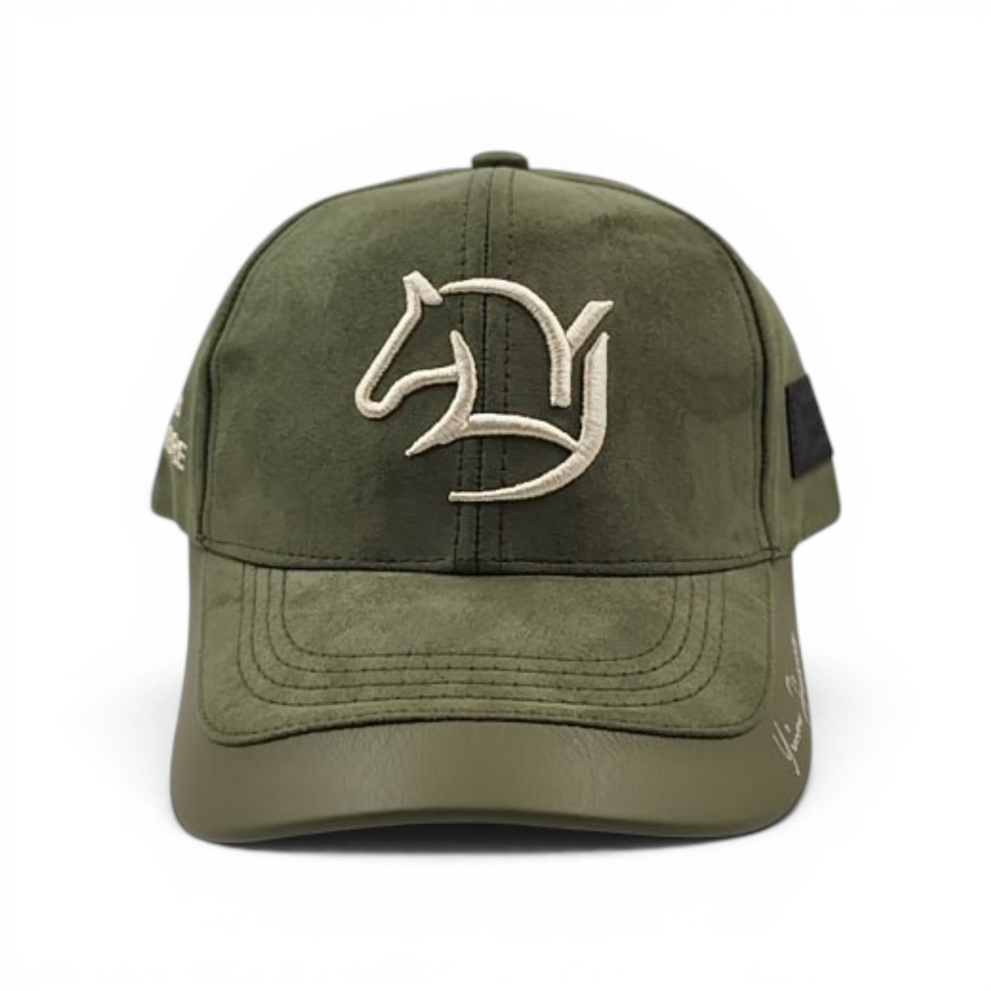 Gorra Bordada Ajustable con Diseño de Caballo