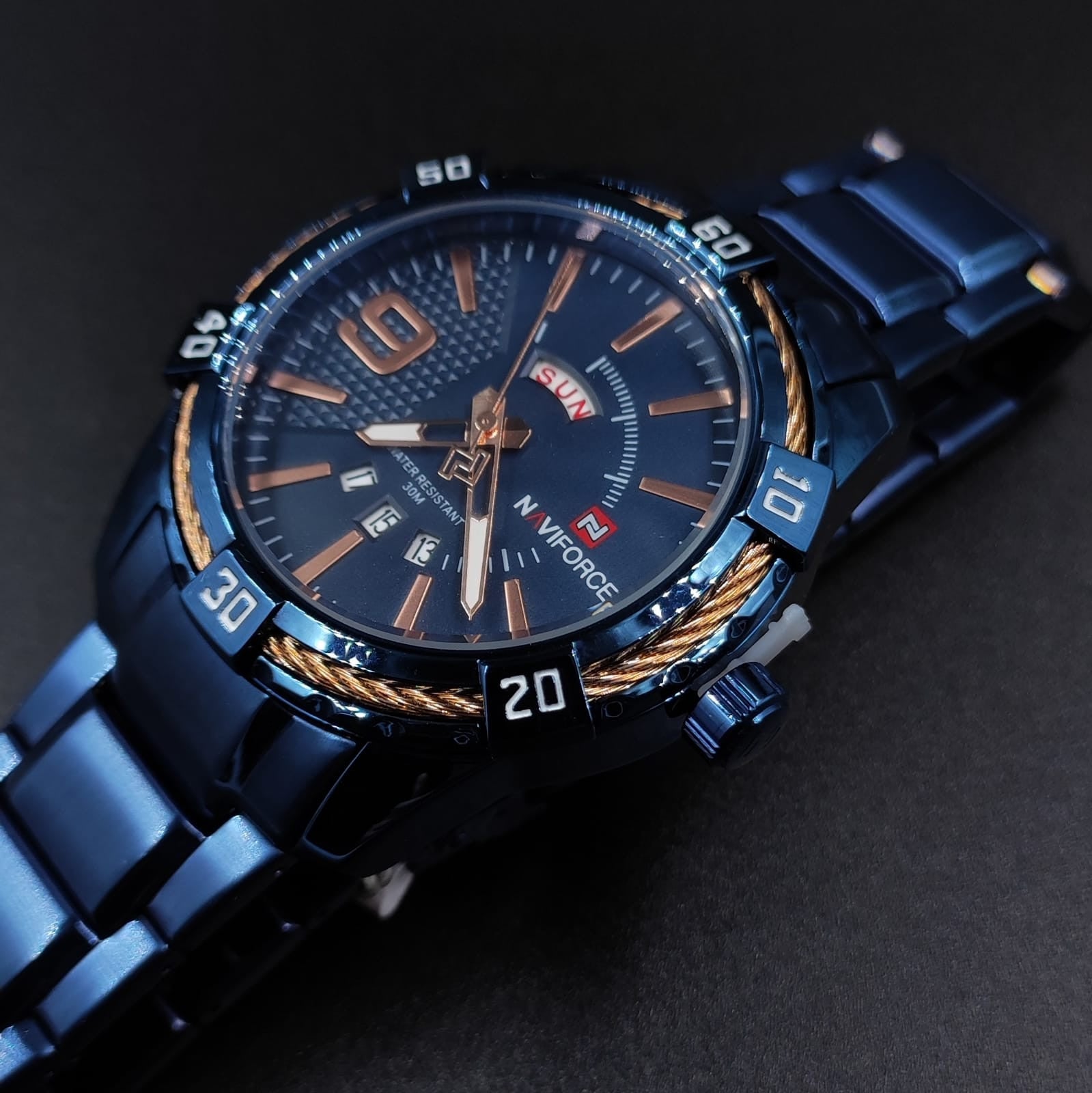 Reloj Naviforce Azul – CYBERMODA