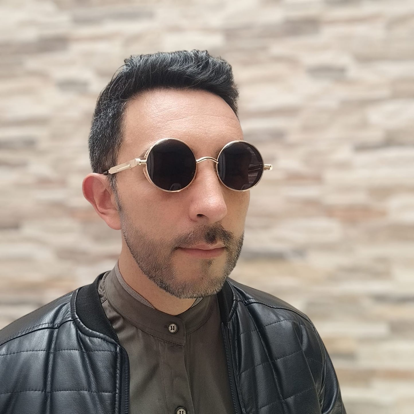Gafas De Sol Steampunk Redondas + Estuche 🔥