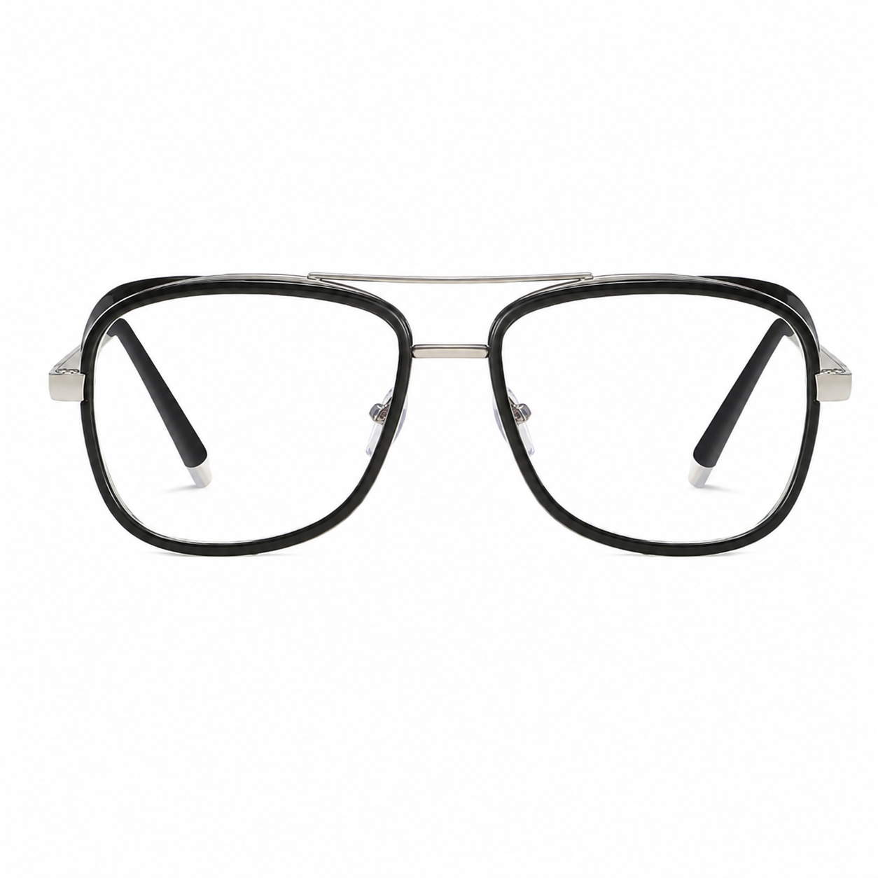 Gafas de Sol Retro Aviador con Protección Lateral y Estuche